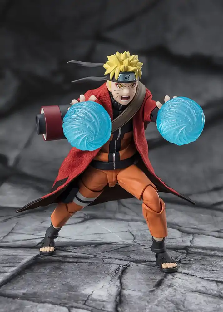 Naruto Shippuden S.H. Figuarts akčná figúrka Naruto Uzumaki (Sage Mode) - Savior of Konoha 15 cm termékfotó