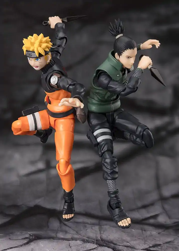 Naruto Shippuden S.H. Figuarts Akčná figúrka Shikamura Nara Brilantný stratég 15 cm termékfotó