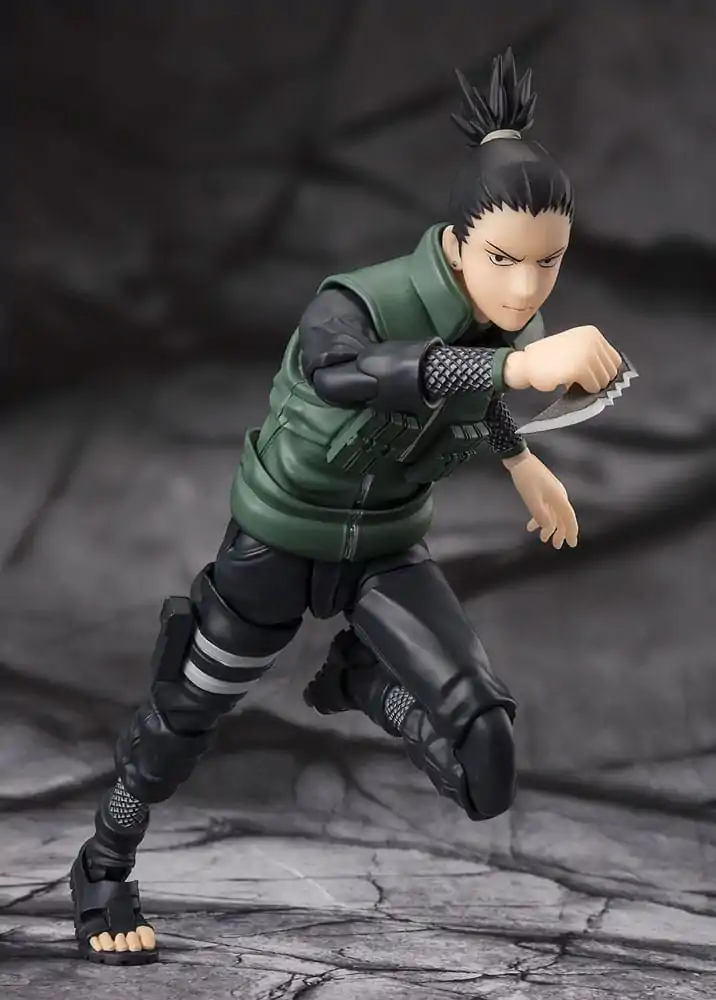 Naruto Shippuden S.H. Figuarts Akčná figúrka Shikamura Nara Brilantný stratég 15 cm termékfotó