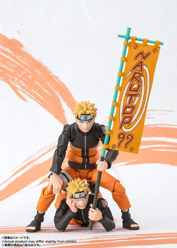 Naruto Shippuden S.H. Figuarts Akčná figúrka Naruto Uzumaki Naruto OP99 Edícia 15 cm termékfotó