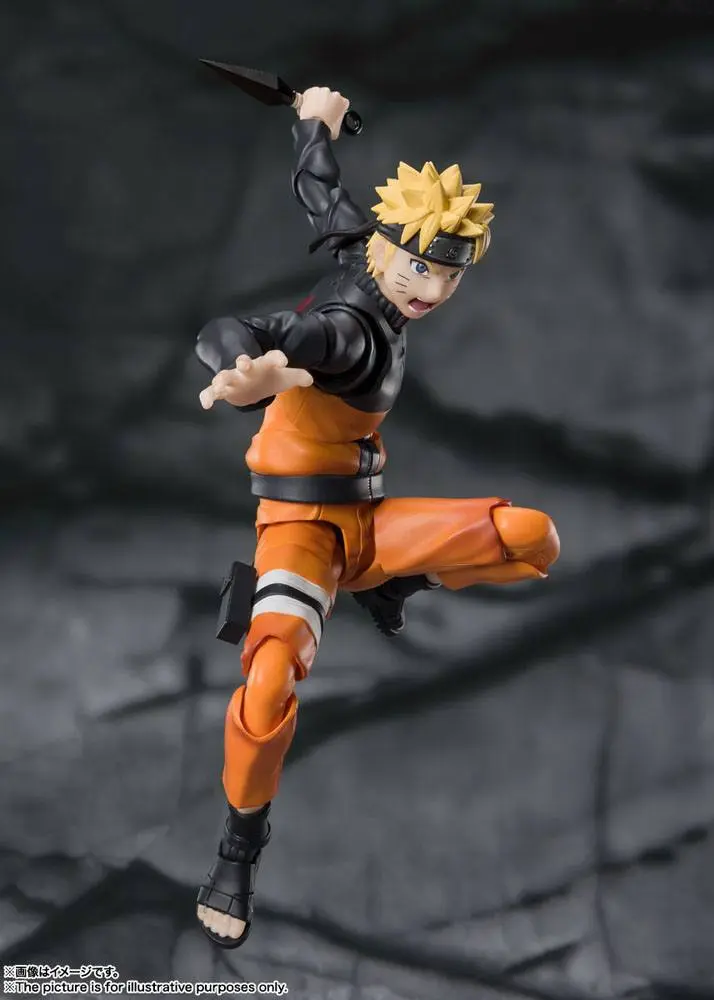 Naruto Shippuden S.H. Figuarts Akčná figúrka Naruto Uzumaki -The Jinchuuriki entrusted with Hope- 14 cm termékfotó