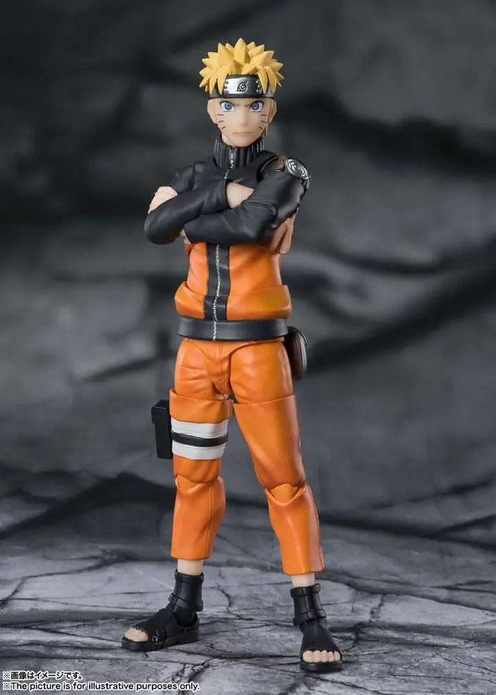 Naruto Shippuden S.H. Figuarts Akčná figúrka Naruto Uzumaki -The Jinchuuriki entrusted with Hope- 14 cm termékfotó