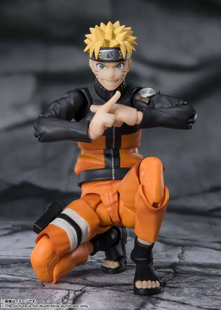 Naruto Shippuden S.H. Figuarts Akčná figúrka Naruto Uzumaki -The Jinchuuriki entrusted with Hope- 14 cm termékfotó