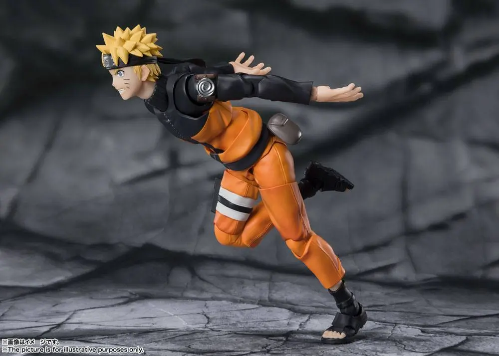 Naruto Shippuden S.H. Figuarts Akčná figúrka Naruto Uzumaki -The Jinchuuriki entrusted with Hope- 14 cm termékfotó