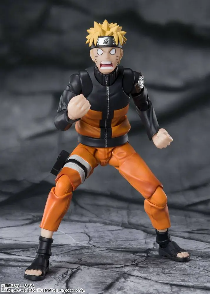 Naruto Shippuden S.H. Figuarts Akčná figúrka Naruto Uzumaki -The Jinchuuriki entrusted with Hope- 14 cm termékfotó