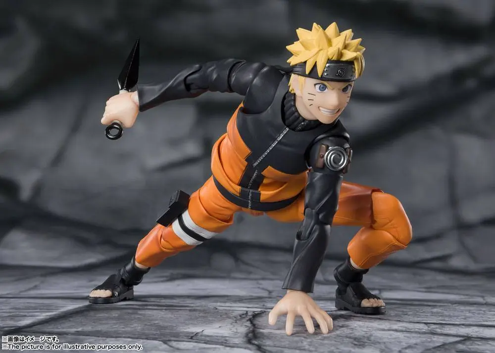 Naruto Shippuden S.H. Figuarts Akčná figúrka Naruto Uzumaki -The Jinchuuriki entrusted with Hope- 14 cm termékfotó