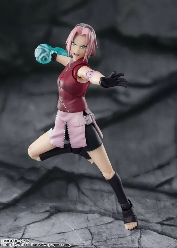 Naruto Shippuden S.H. Figuarts akčná figúrka Sakura Haruno -Inheritor of Tsunade's indominable will- 14 cm termékfotó