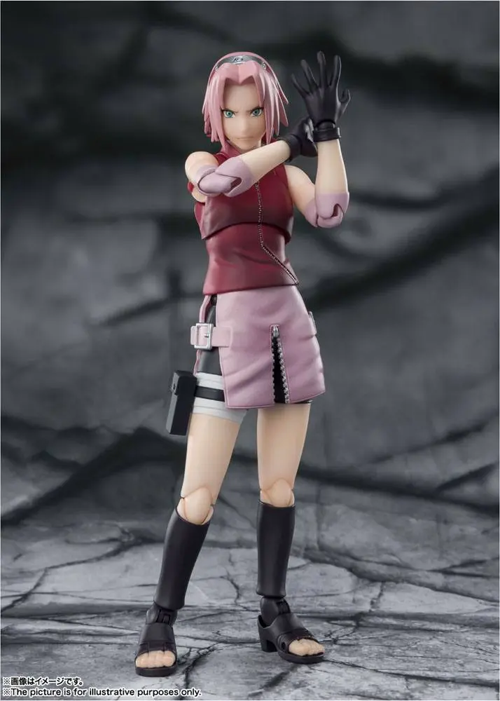 Naruto Shippuden S.H. Figuarts akčná figúrka Sakura Haruno -Inheritor of Tsunade's indominable will- 14 cm termékfotó