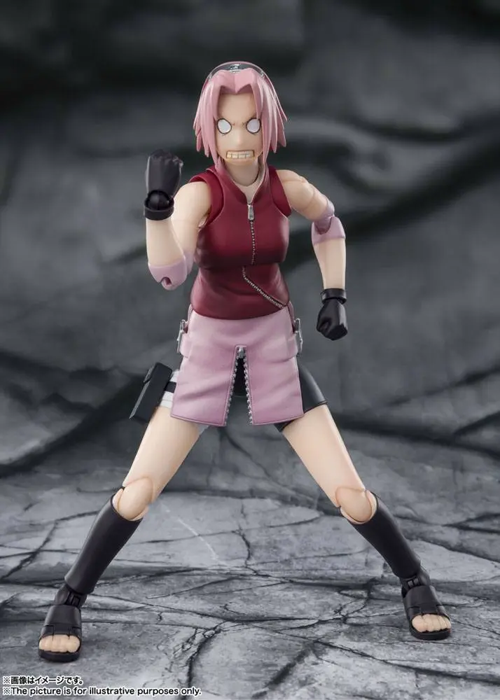 Naruto Shippuden S.H. Figuarts akčná figúrka Sakura Haruno -Inheritor of Tsunade's indominable will- 14 cm termékfotó