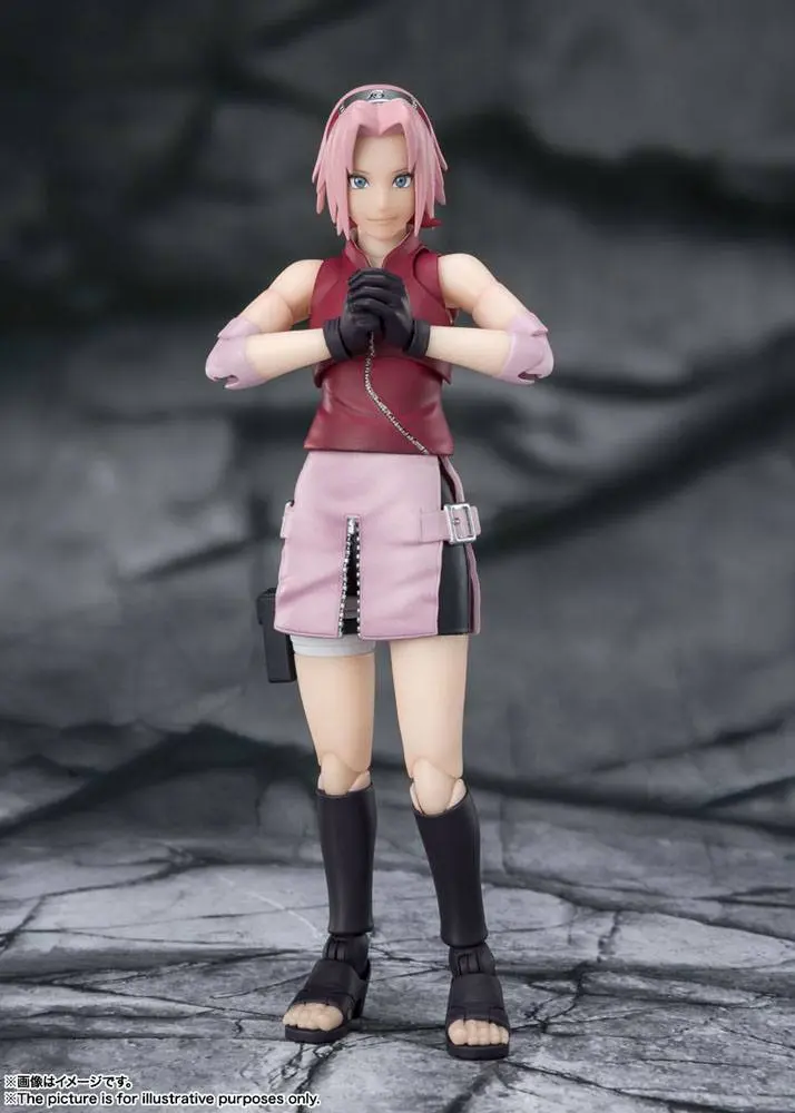 Naruto Shippuden S.H. Figuarts akčná figúrka Sakura Haruno -Inheritor of Tsunade's indominable will- 14 cm termékfotó