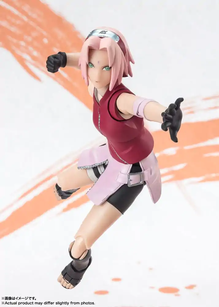 Naruto Shippuden S.H. Figuarts figúrka Sakura Haruno Naruto OP99 Edition 14 cm termékfotó