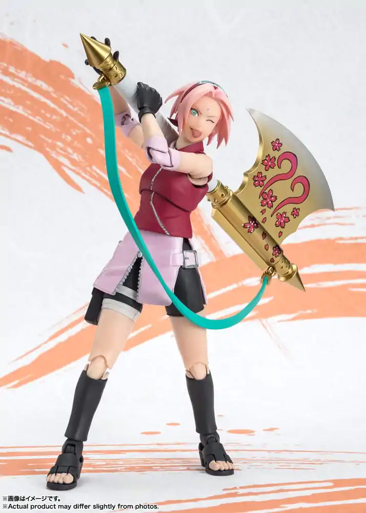 Naruto Shippuden S.H. Figuarts figúrka Sakura Haruno Naruto OP99 Edition 14 cm termékfotó