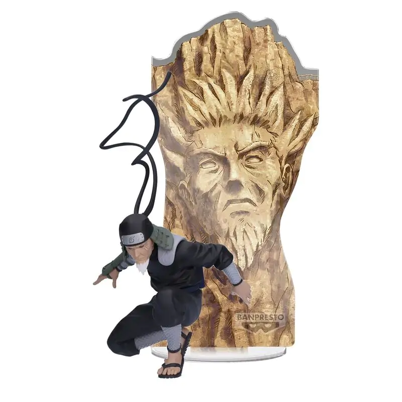 Naruto Shippuden Sarutobi Hiruzen Panel Spectacle figúrka 18 cm termékfotó