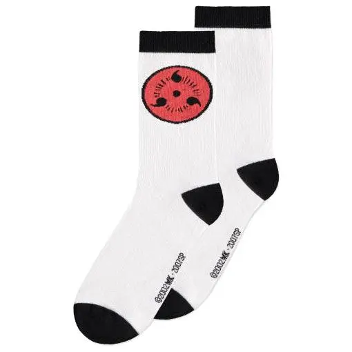 Naruto Shippuden ponožky 3-pack Sasuke Symbol 39-42 termékfotó