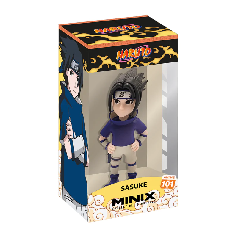 Naruto Shippuden Sasuke Uchiha minivýška 12 cm termékfotó