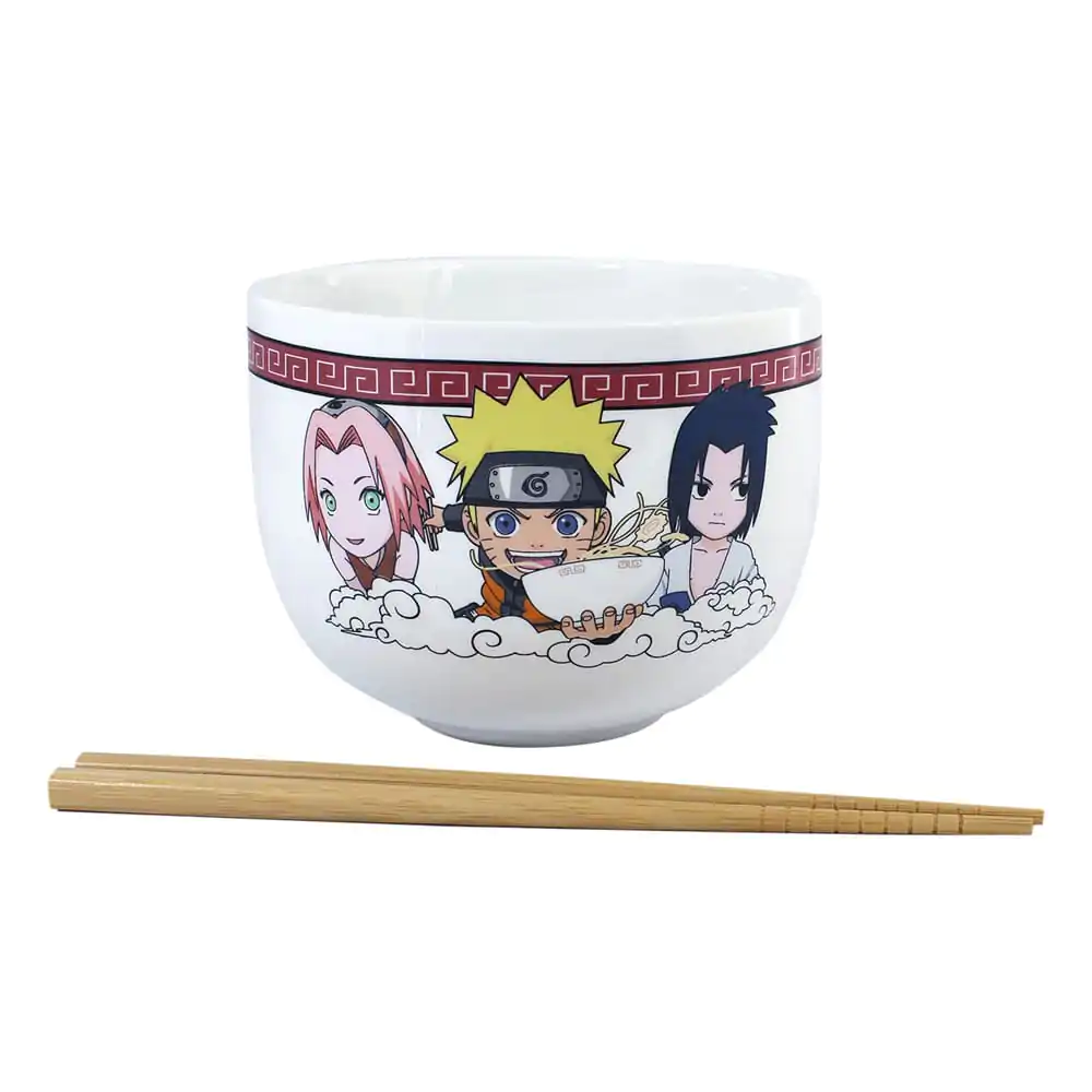 Naruto Shippuden Ramenová miska s paličkami Team Seven 414 ml produktová fotografia