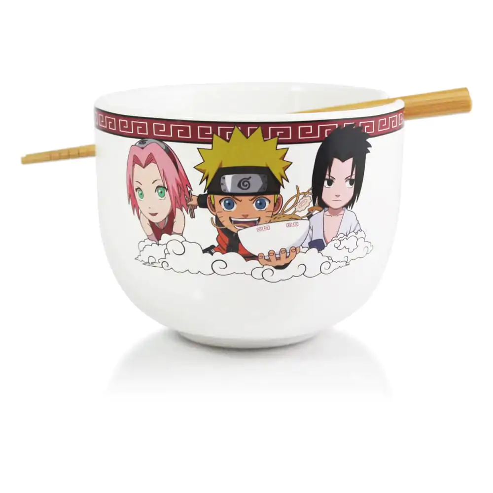 Naruto Shippuden Ramenová miska s paličkami Team Seven 414 ml produktová fotografia