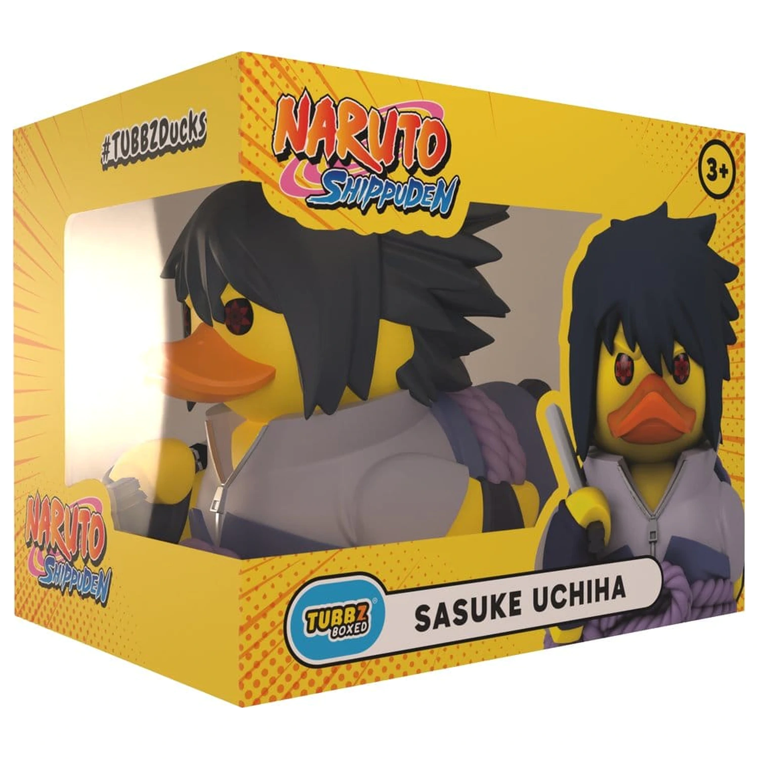 Naruto Shippuden Tubbz PVC figúrka Sasuke Uchiha Boxed Edition 10 cm produktová fotografia