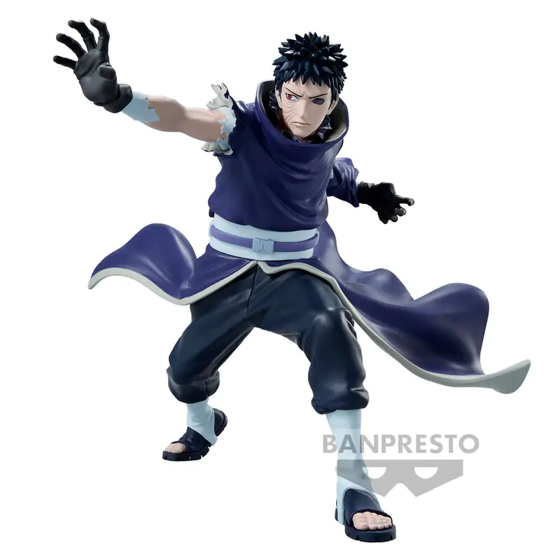 Naruto Shippuden Vibration Stars Sasuke Obito II figúrka 14 cm termékfotó