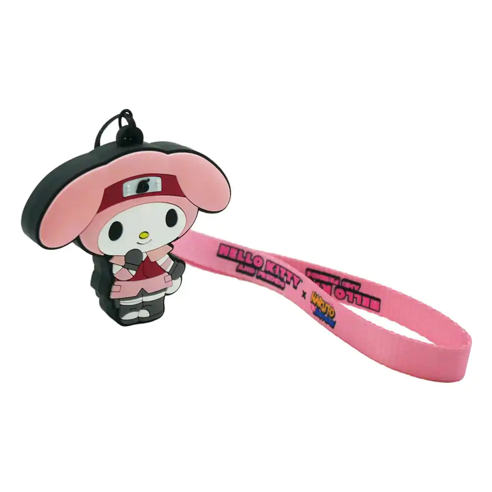 Naruto Shippuden x Hello Kitty PVC kľúčenka My Melody Sakura produktová fotografia