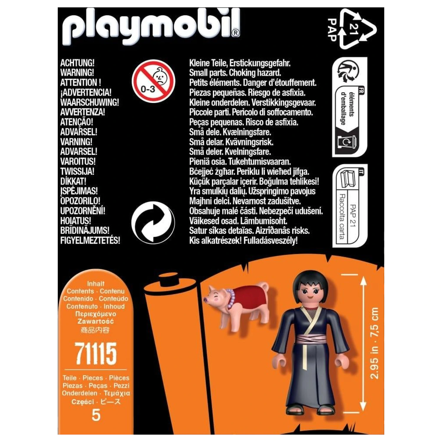 NARUTO Shizune Playmobil produktová fotografia
