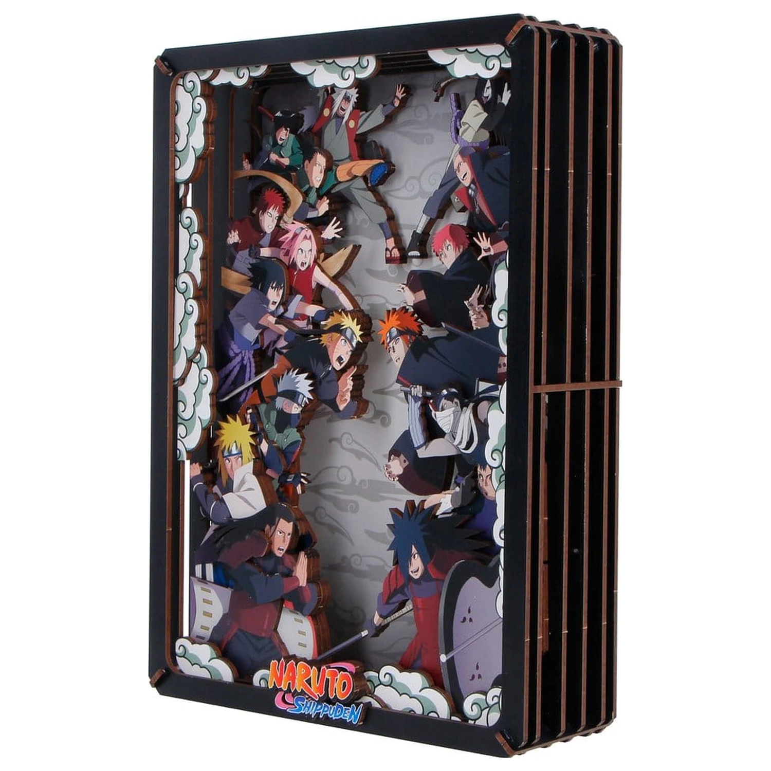 Naruto Model Kit Wooden Theatre Combat (veľký) 26 cm produktová fotografia