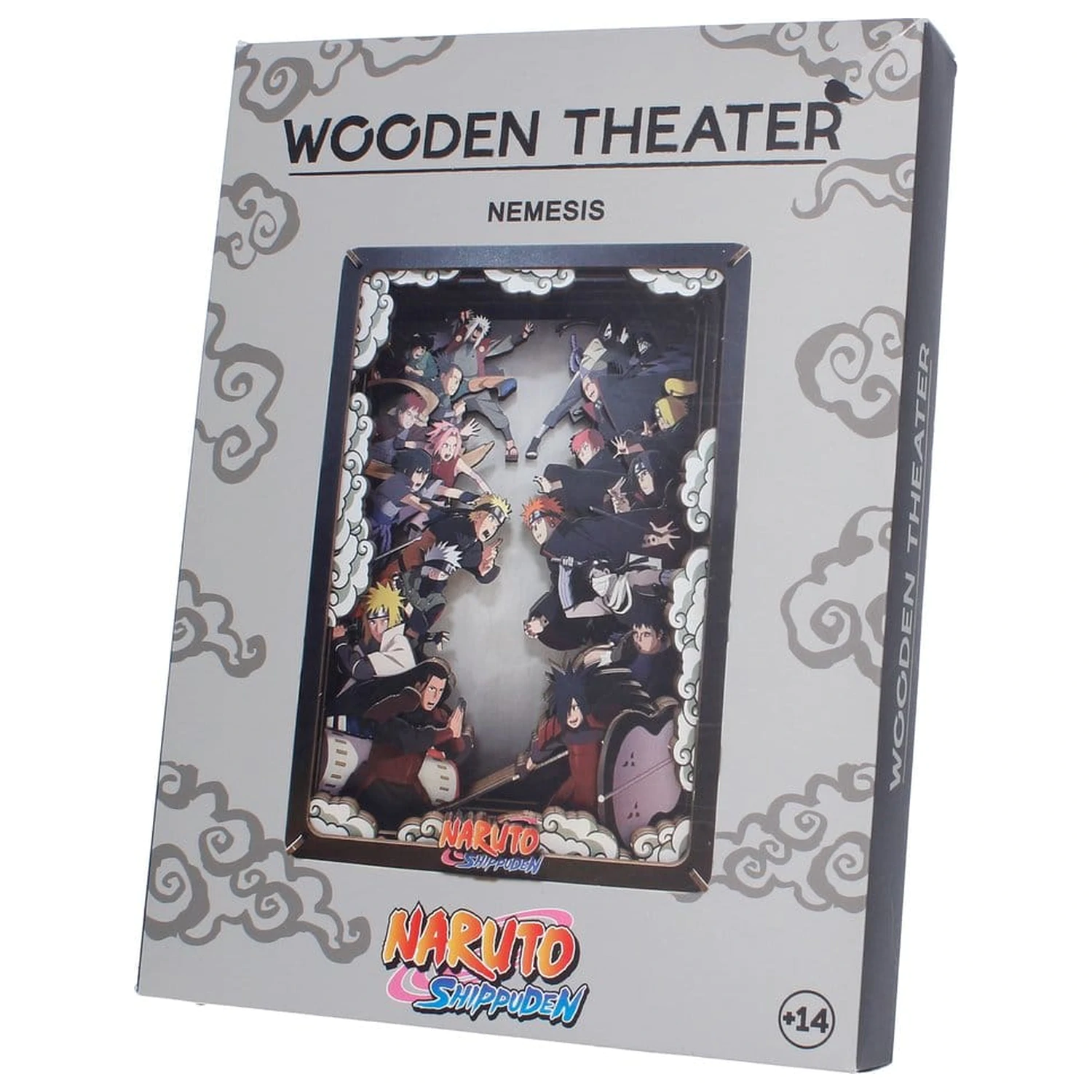 Naruto Model Kit Wooden Theatre Combat (veľký) 26 cm produktová fotografia