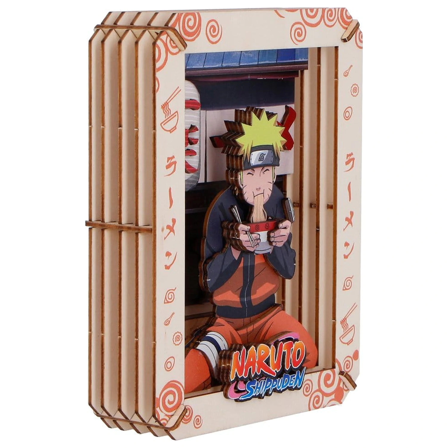 Naruto modelová súprava Drevené divadlo Ramen (stredné) 14 cm produktová fotografia