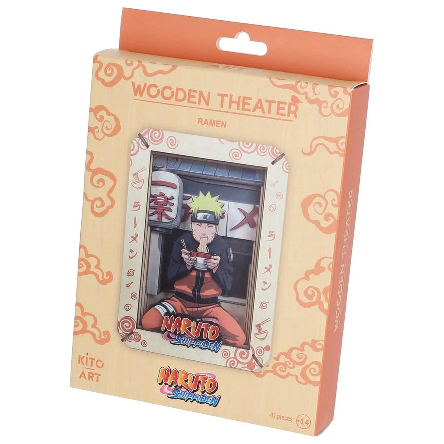 Naruto modelová súprava Drevené divadlo Ramen (stredné) 14 cm produktová fotografia