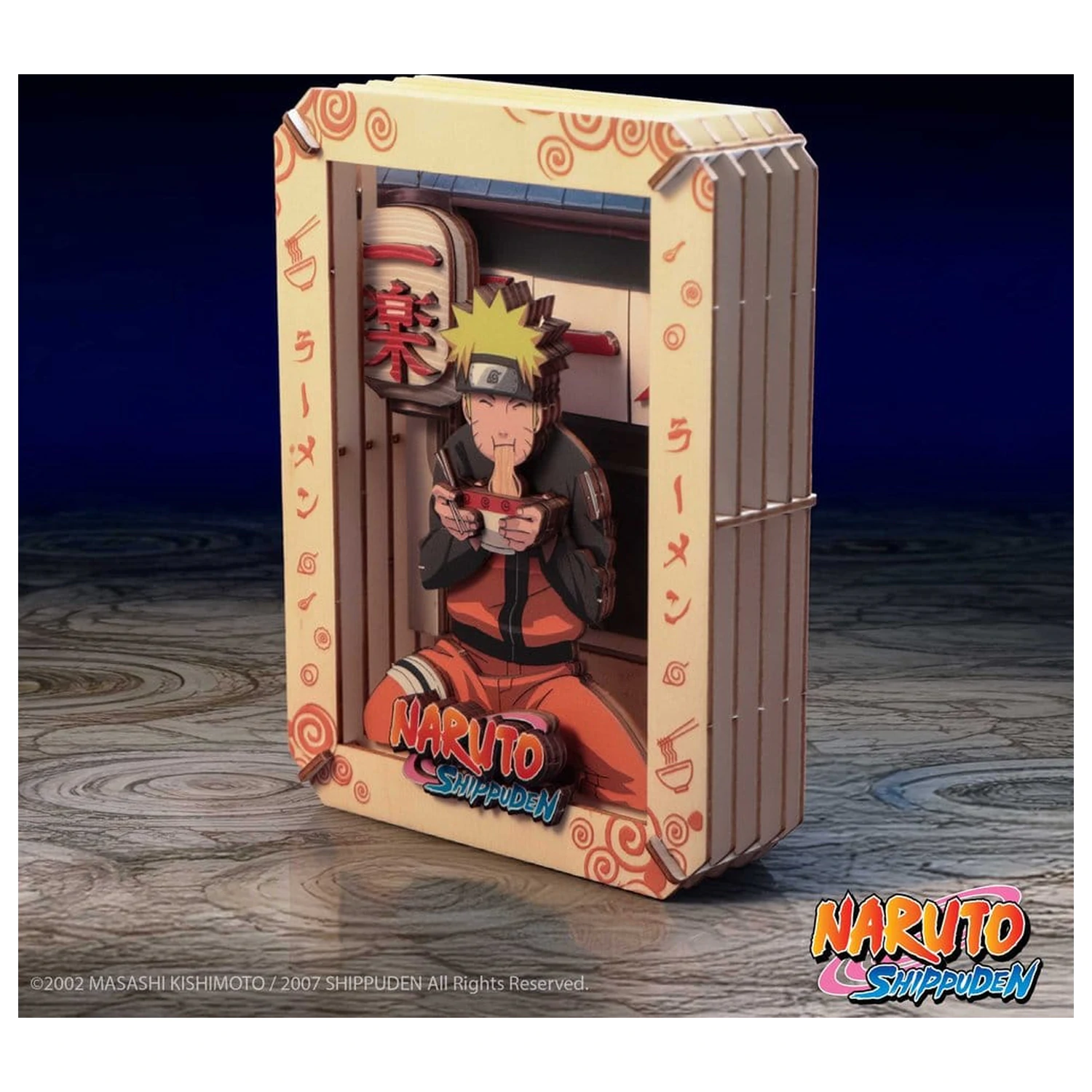 Naruto modelová súprava Drevené divadlo Ramen (stredné) 14 cm produktová fotografia