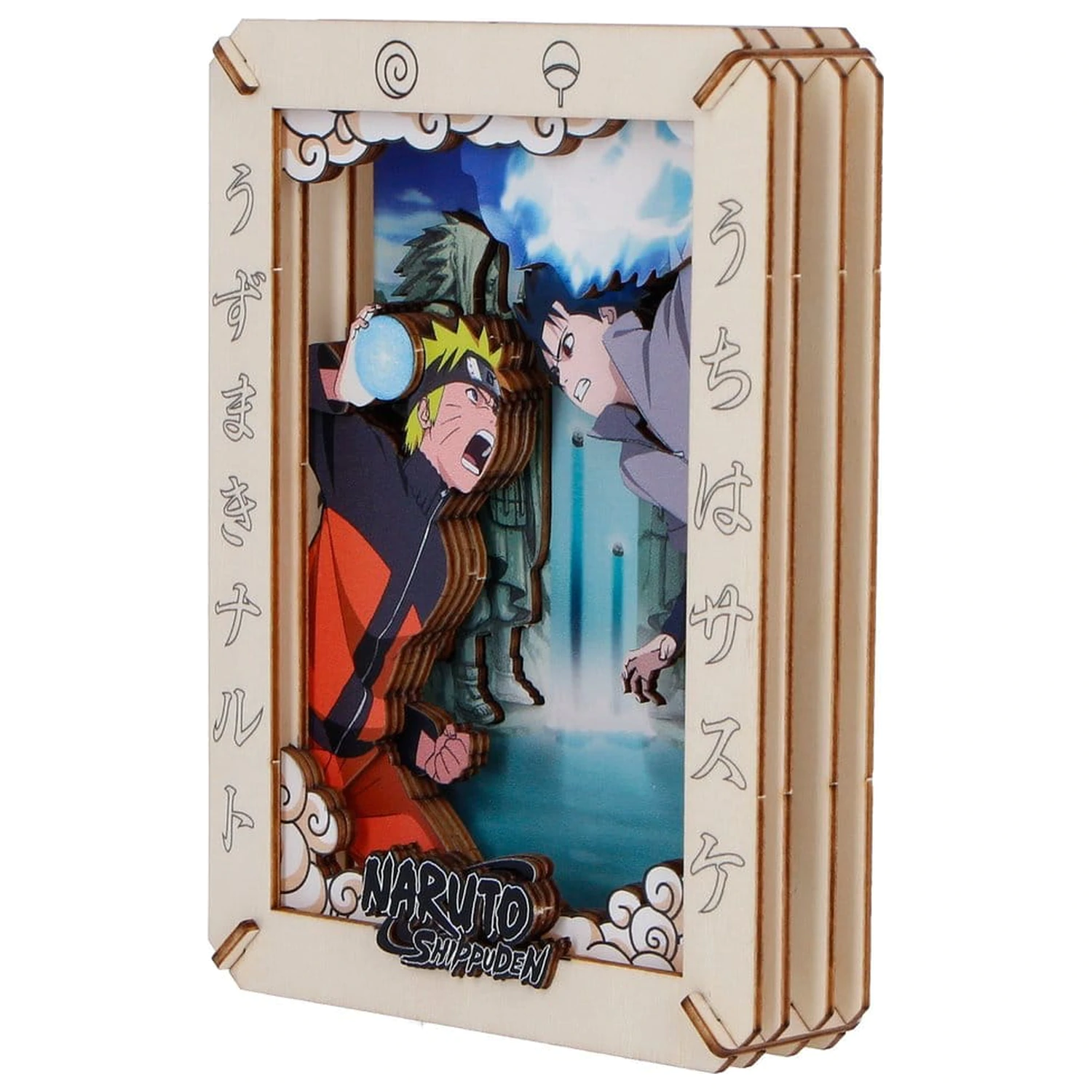 Naruto Model Kit Wooden Theatre The Final Valley (stredný) 14 cm produktová fotografia