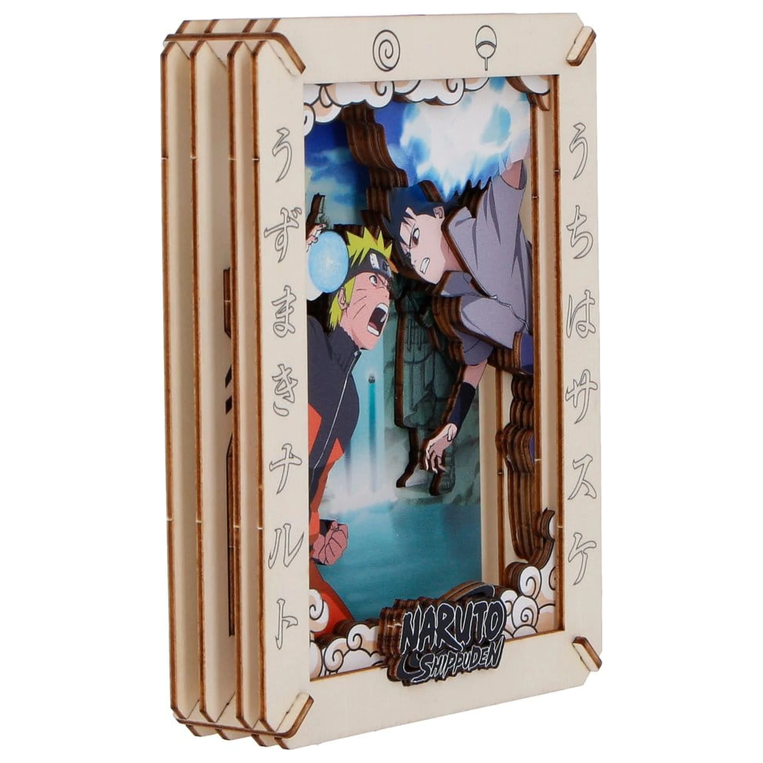 Naruto Model Kit Wooden Theatre The Final Valley (stredný) 14 cm produktová fotografia