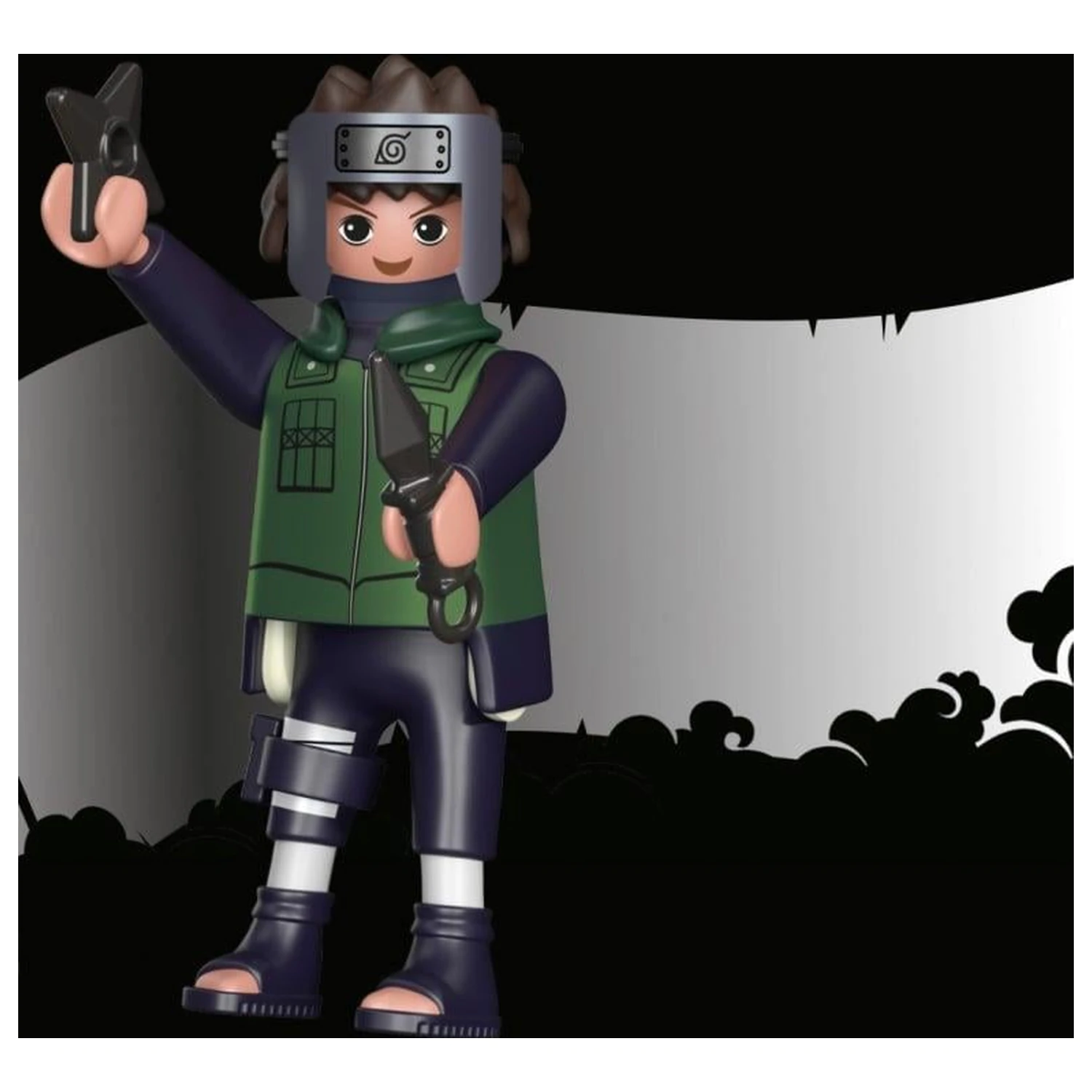 Naruto Yamato Playmobil figúrka produktová fotografia