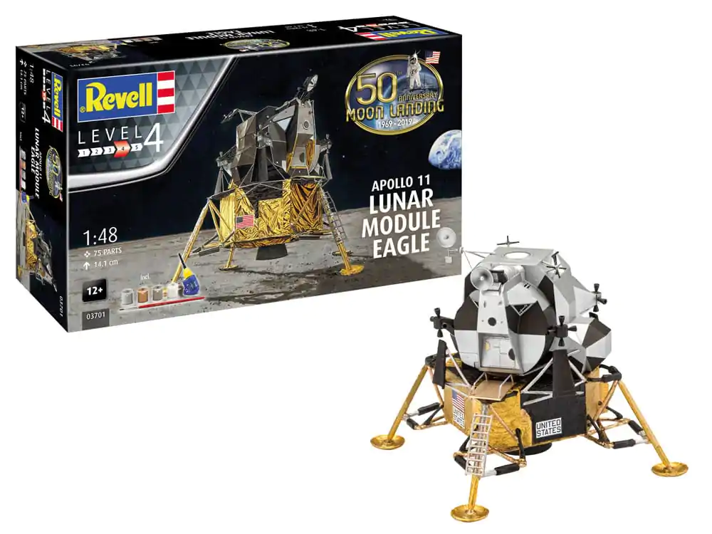 NASA Model Kit Gift Set 1/48 Apollo 11 Lunar Module Eagle 14 cm termékfotó