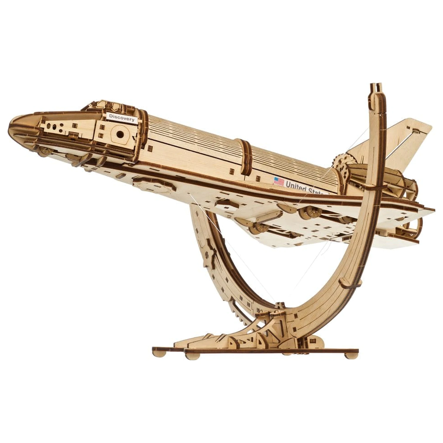 NASA 3D Drevené Puzzle Space Shuttle Discovery produktová fotografia