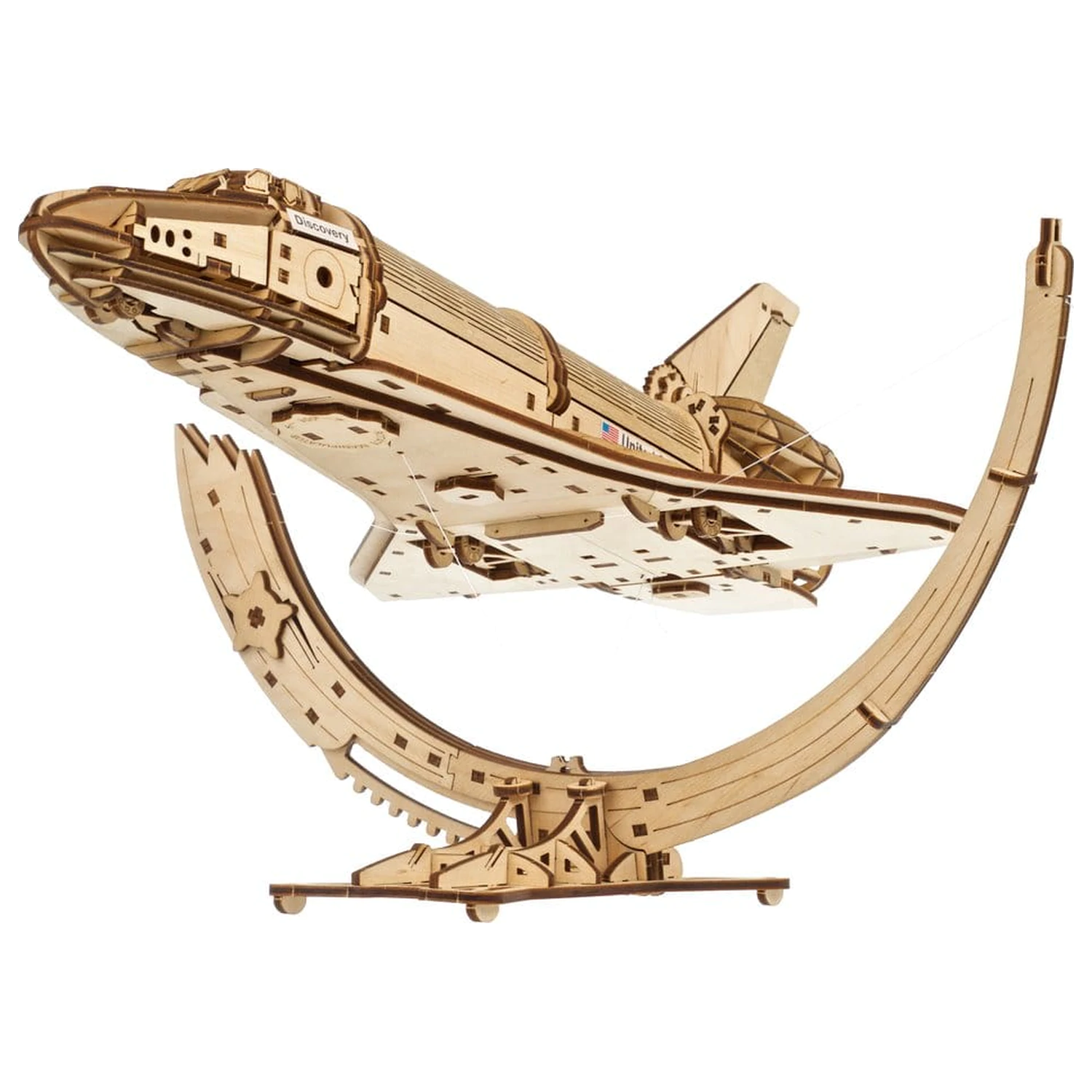 NASA 3D Drevené Puzzle Space Shuttle Discovery produktová fotografia