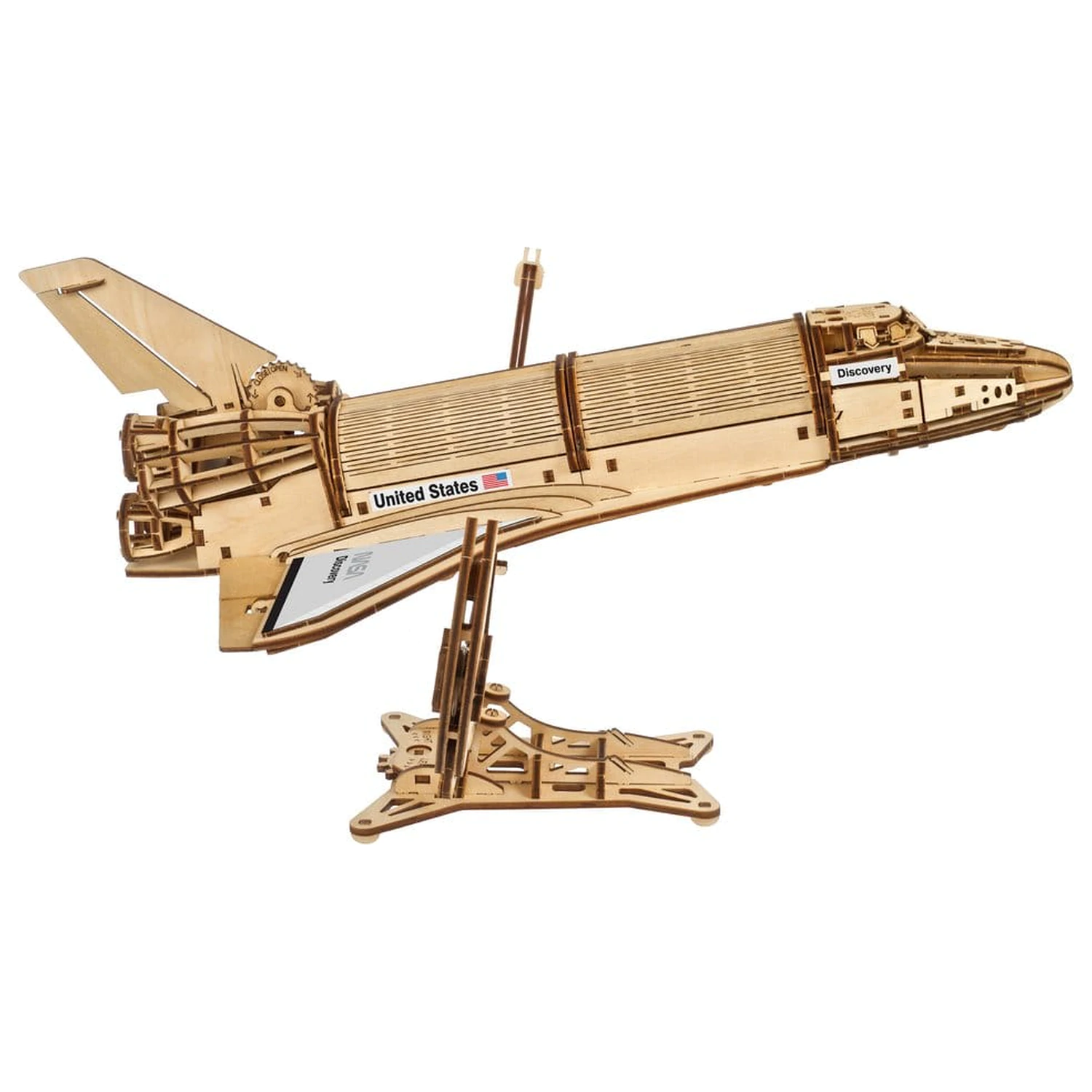 NASA 3D Drevené Puzzle Space Shuttle Discovery produktová fotografia