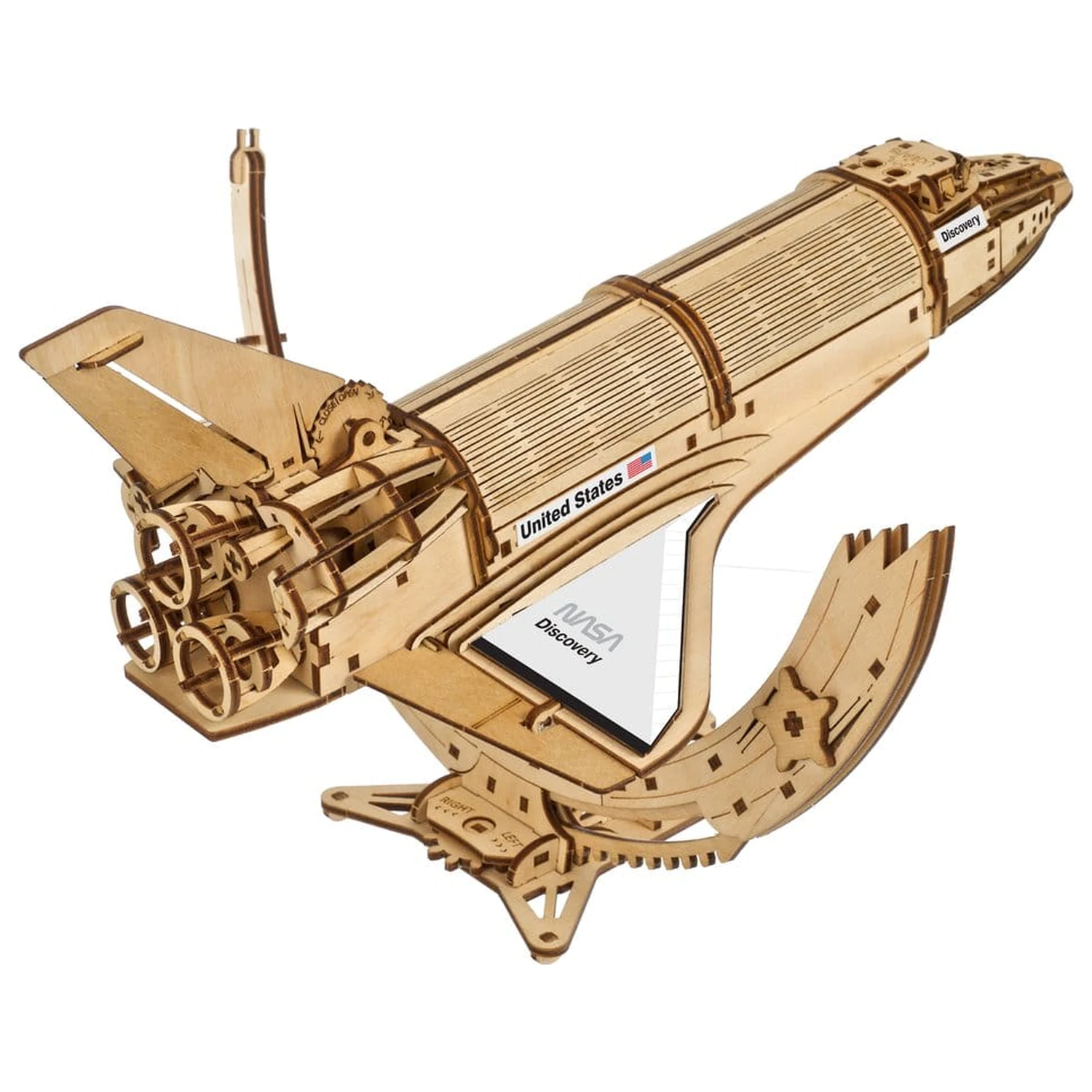 NASA 3D Drevené Puzzle Space Shuttle Discovery produktová fotografia