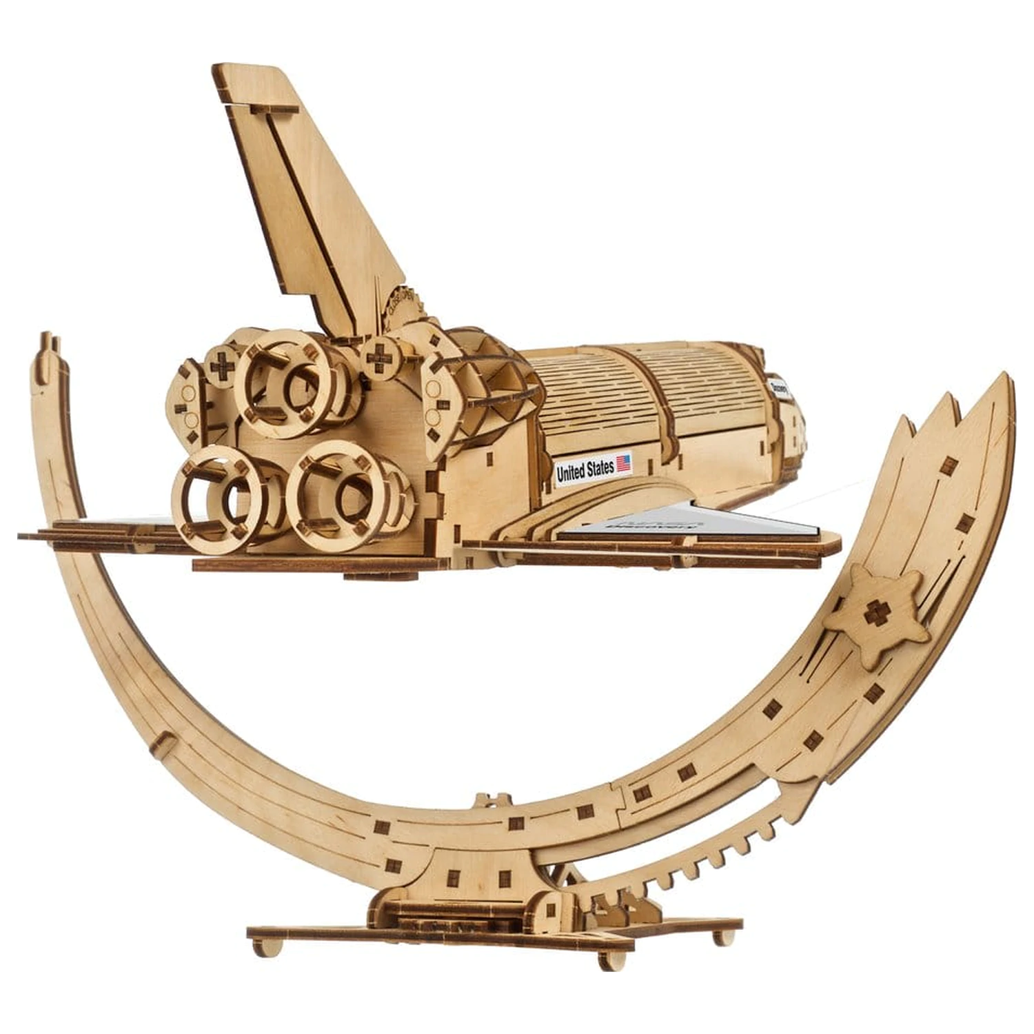 NASA 3D Drevené Puzzle Space Shuttle Discovery produktová fotografia