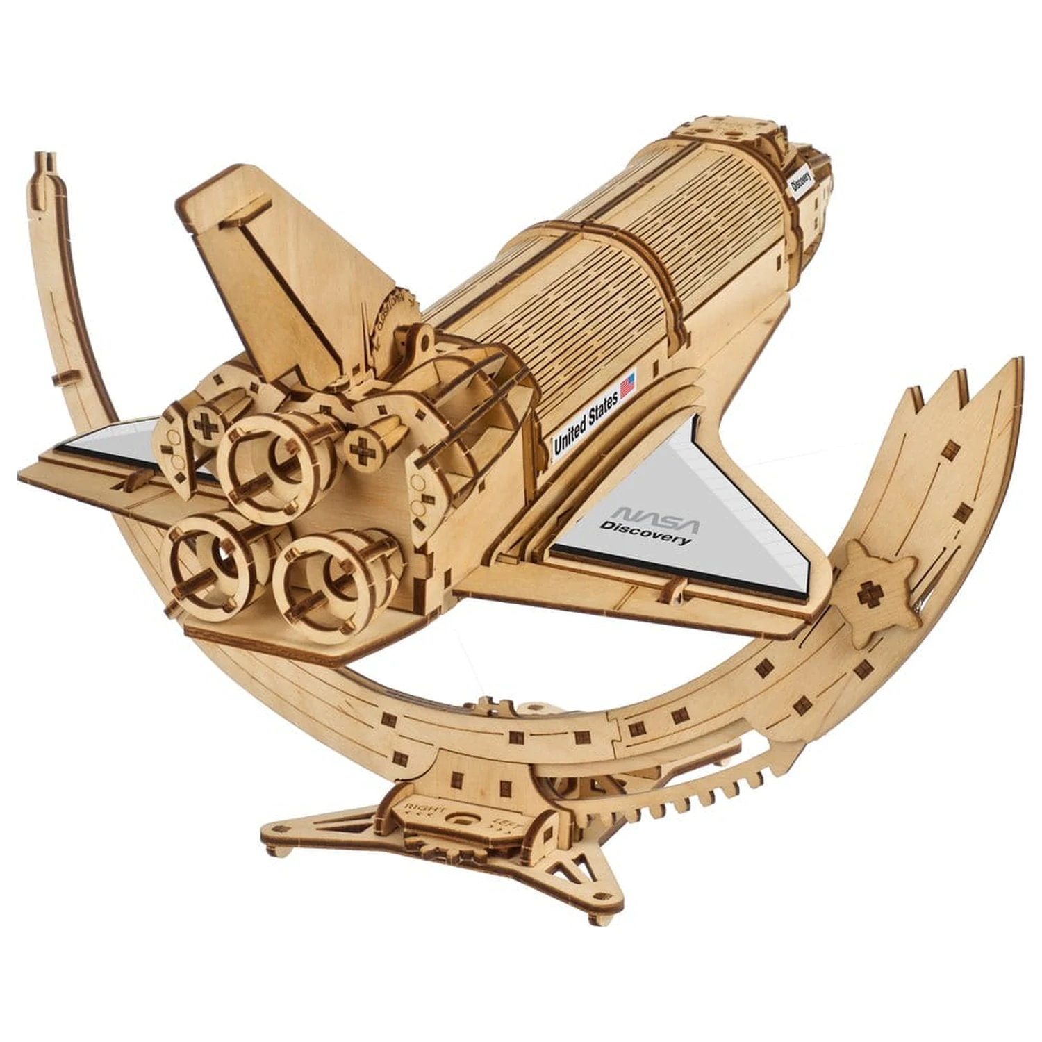 NASA 3D Drevené Puzzle Space Shuttle Discovery produktová fotografia