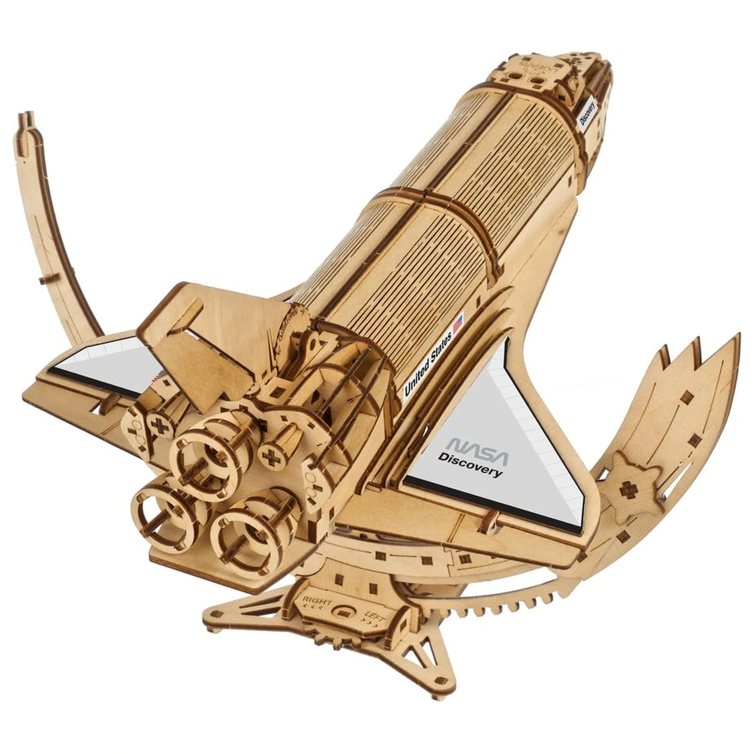 NASA 3D Drevené Puzzle Space Shuttle Discovery produktová fotografia
