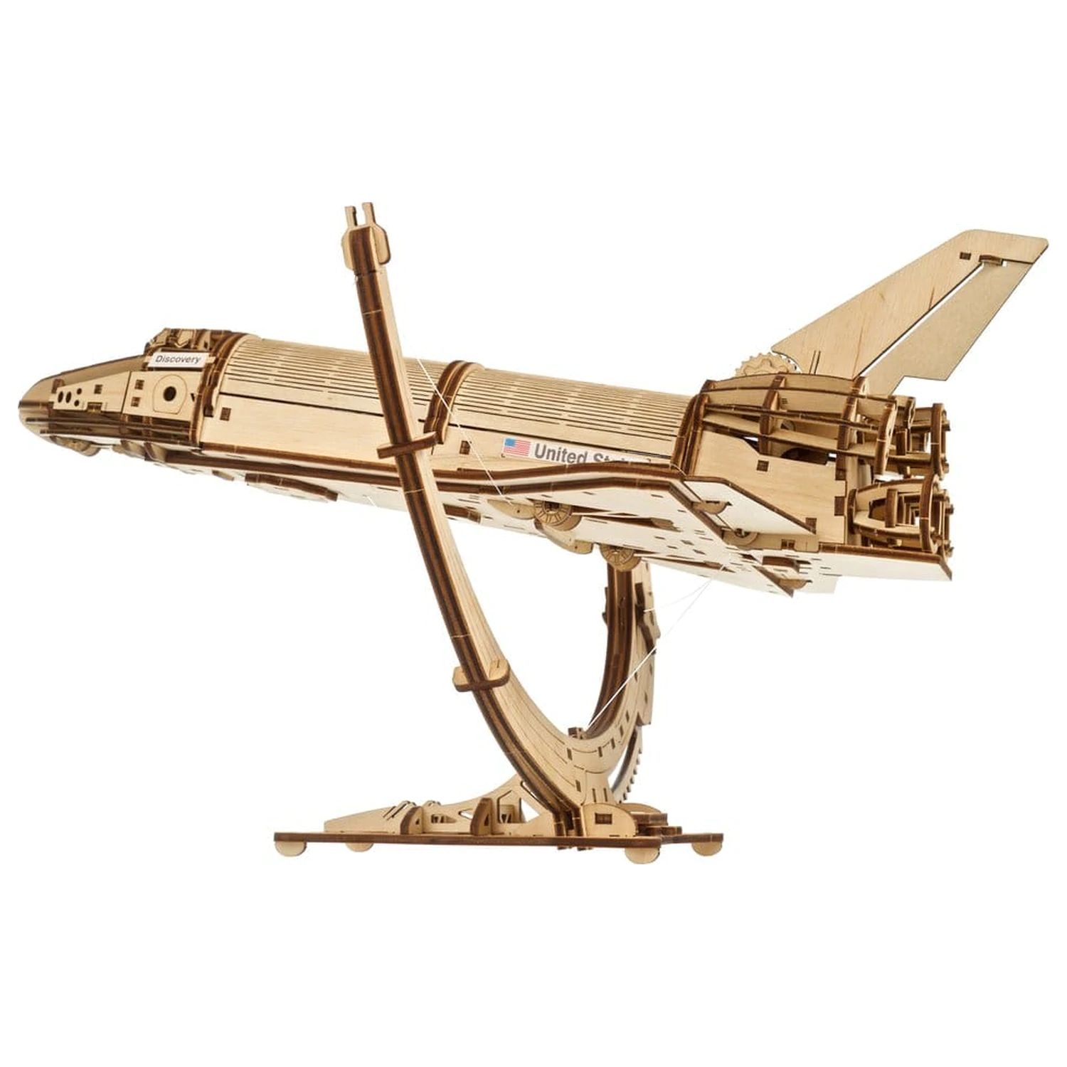 NASA 3D Drevené Puzzle Space Shuttle Discovery produktová fotografia