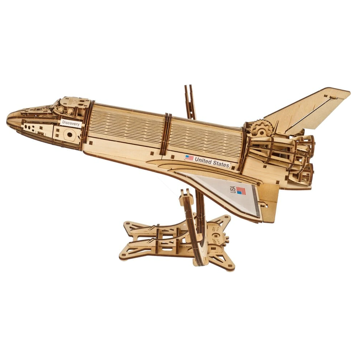 NASA 3D Drevené Puzzle Space Shuttle Discovery produktová fotografia