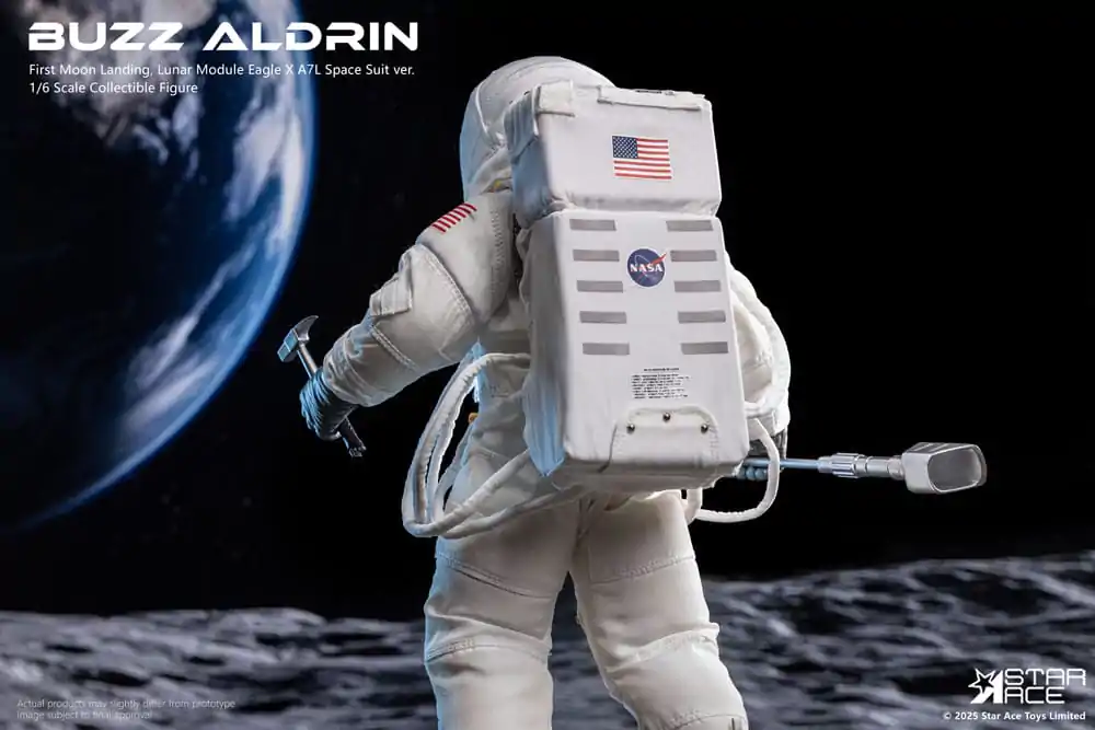 NASA Apollo 11 akčná figúrka 1/6 Buzz Aldrin 30 cm produktová fotografia