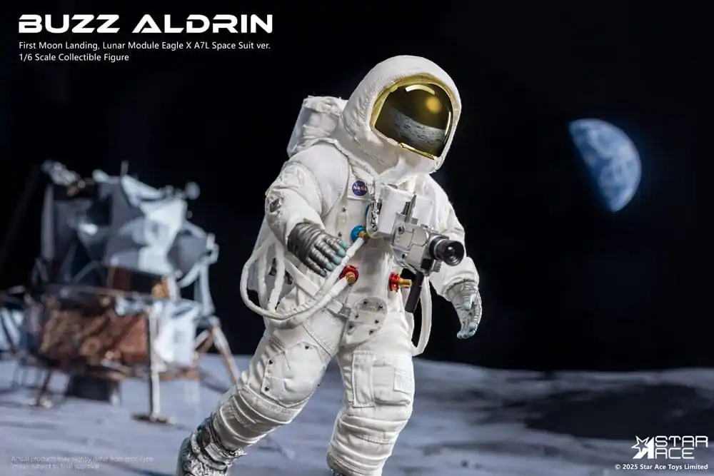 NASA Apollo 11 akčná figúrka 1/6 Buzz Aldrin 30 cm produktová fotografia