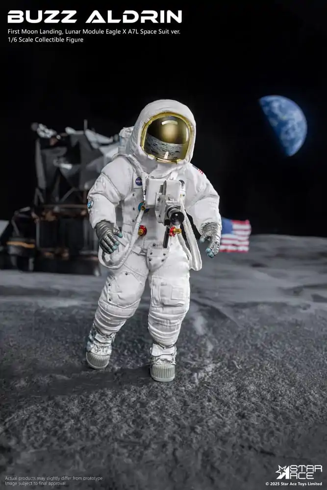 NASA Apollo 11 akčná figúrka 1/6 Buzz Aldrin 30 cm produktová fotografia