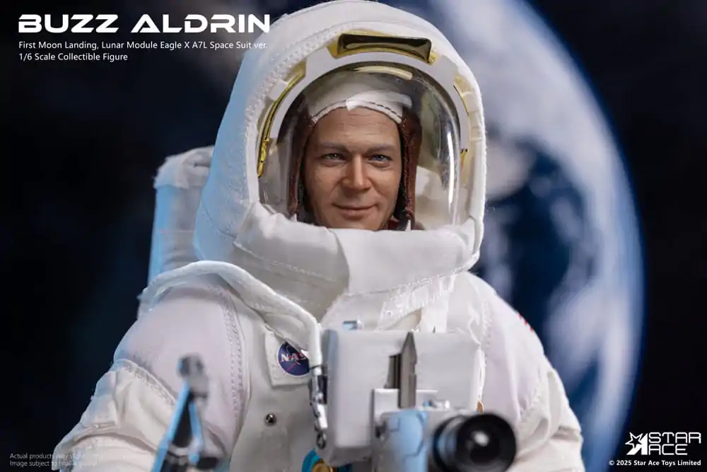 NASA Apollo 11 akčná figúrka 1/6 Buzz Aldrin 30 cm produktová fotografia