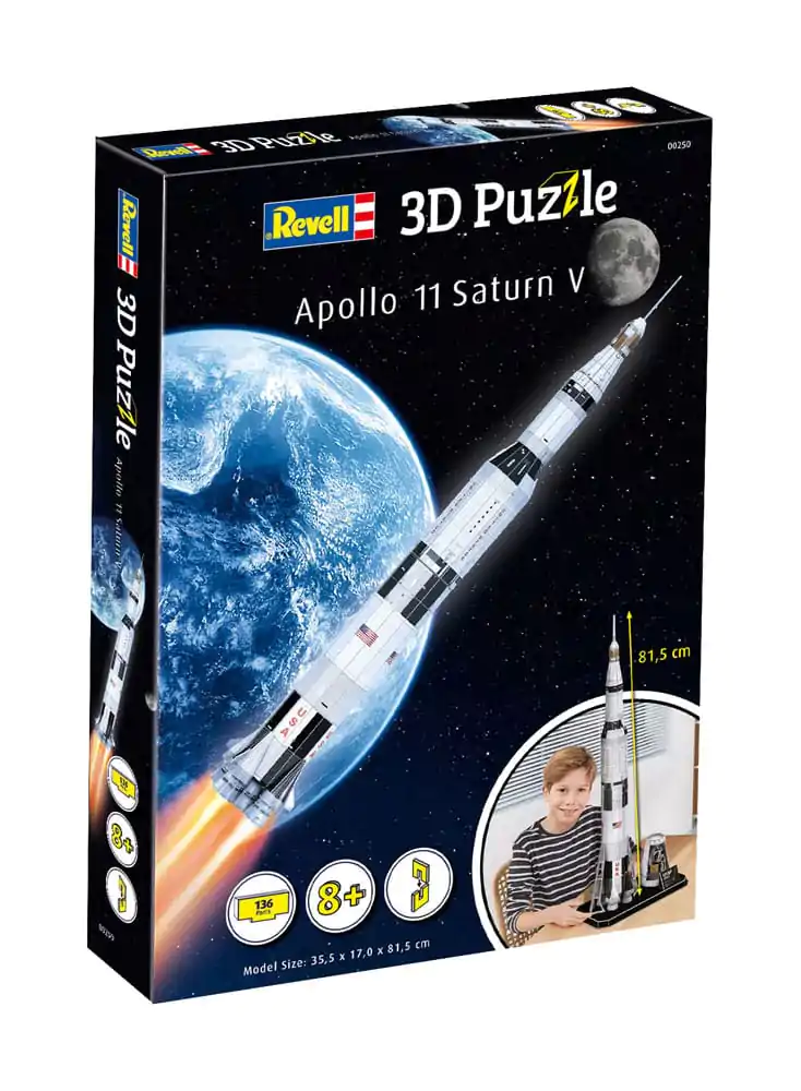 NASA 3D Puzzle Apollo 11 Saturn V 81 cm termékfotó