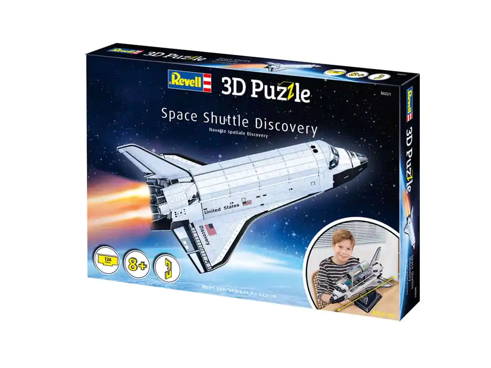 NASA 3D puzzle vesmírrepülő Discovery 49 cm termékfotó