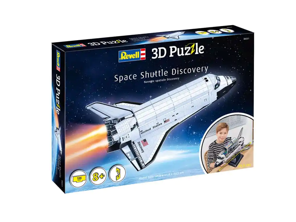 NASA 3D puzzle vesmírrepülő Discovery 49 cm termékfotó